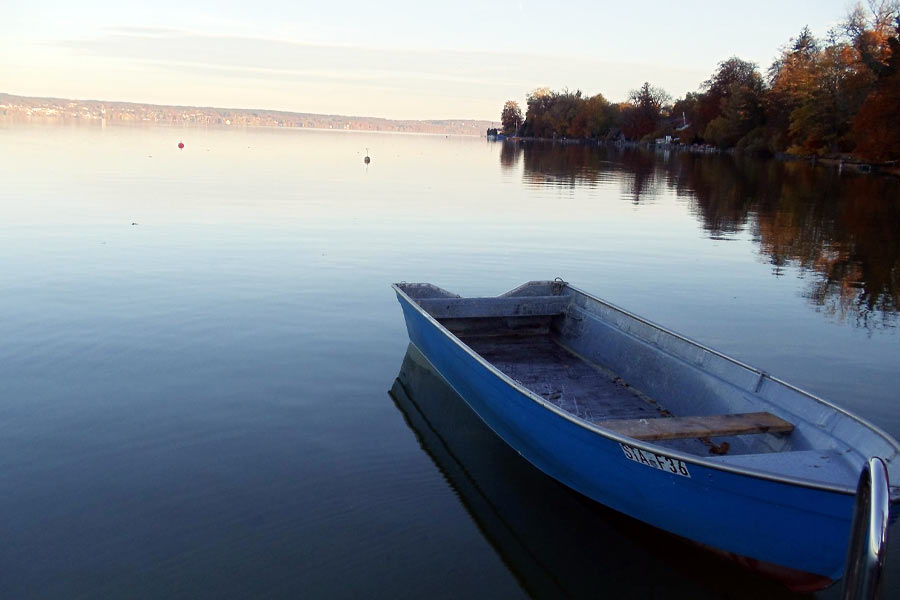 Ferienwohnungen Strobl - Boot am Starnberger See